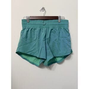 NWT DSG Women's  Stride High Rise Green Iridescent Short Sz S